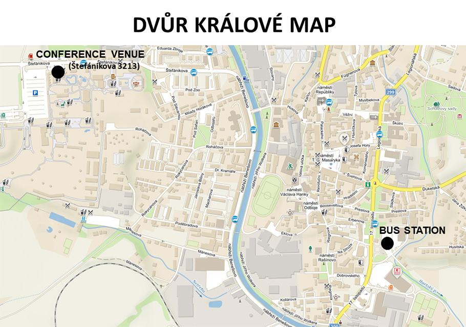 Dvůr Králové nad Labem Map